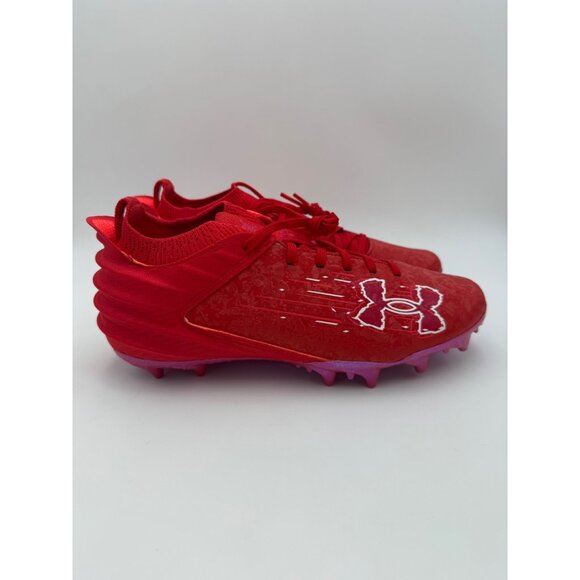 Size 8 - Under Armour Men's Blur 2 MC Suede Football Cleats - Picture 1 of 8